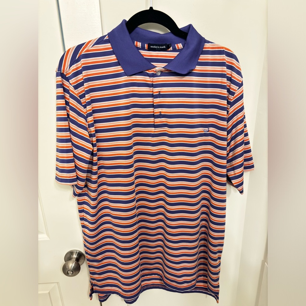 Southern Marsh Mens Large Golf Shirt